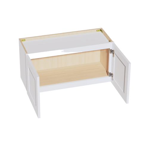 15"H Wall Cabinet (Double Door)