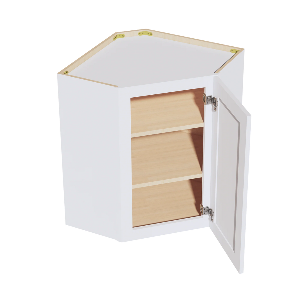30"H Diagonal Corner Wall