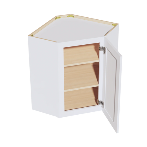 30"H Diagonal Corner Wall