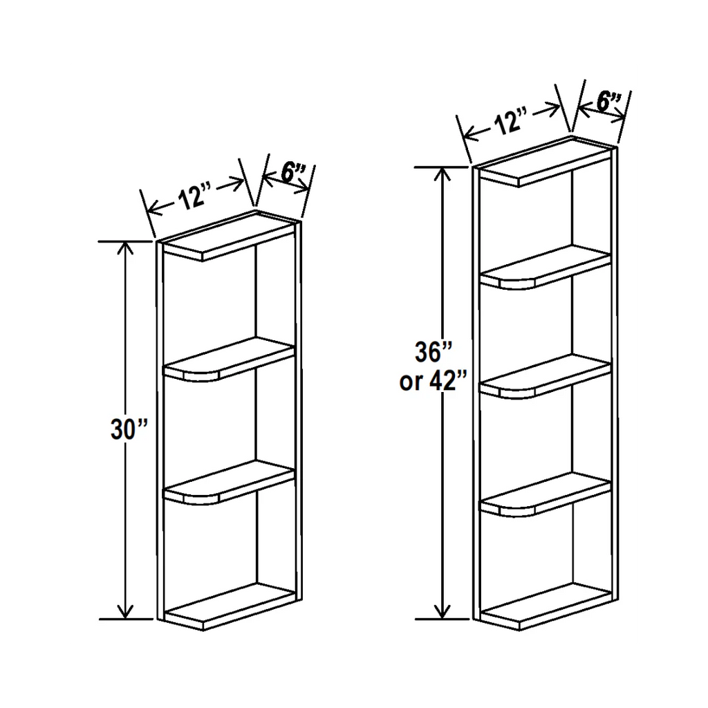 Wall End Shelf