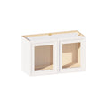 12''/18"H Double Glass Door Wall Cabinets