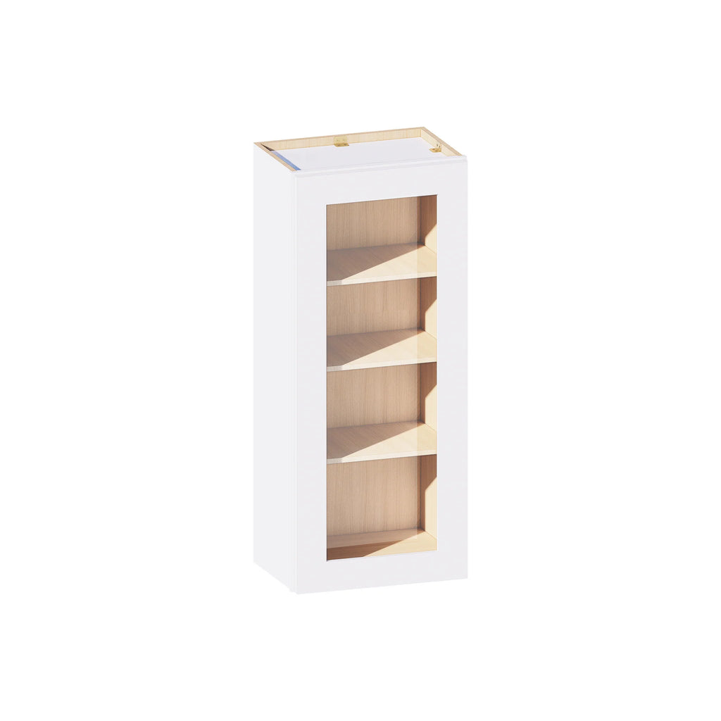 42"H Single Glass Door Wall Cabinets