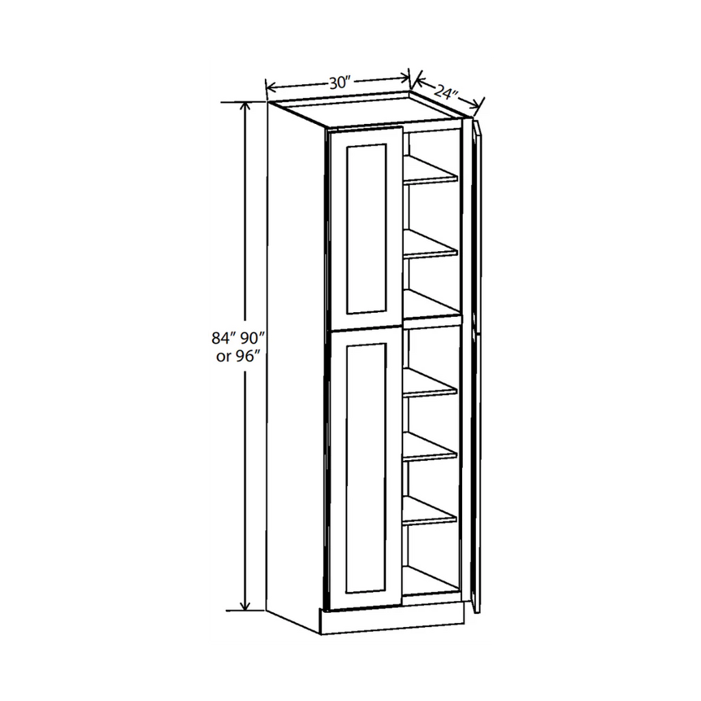 Tall Pantry Double Door