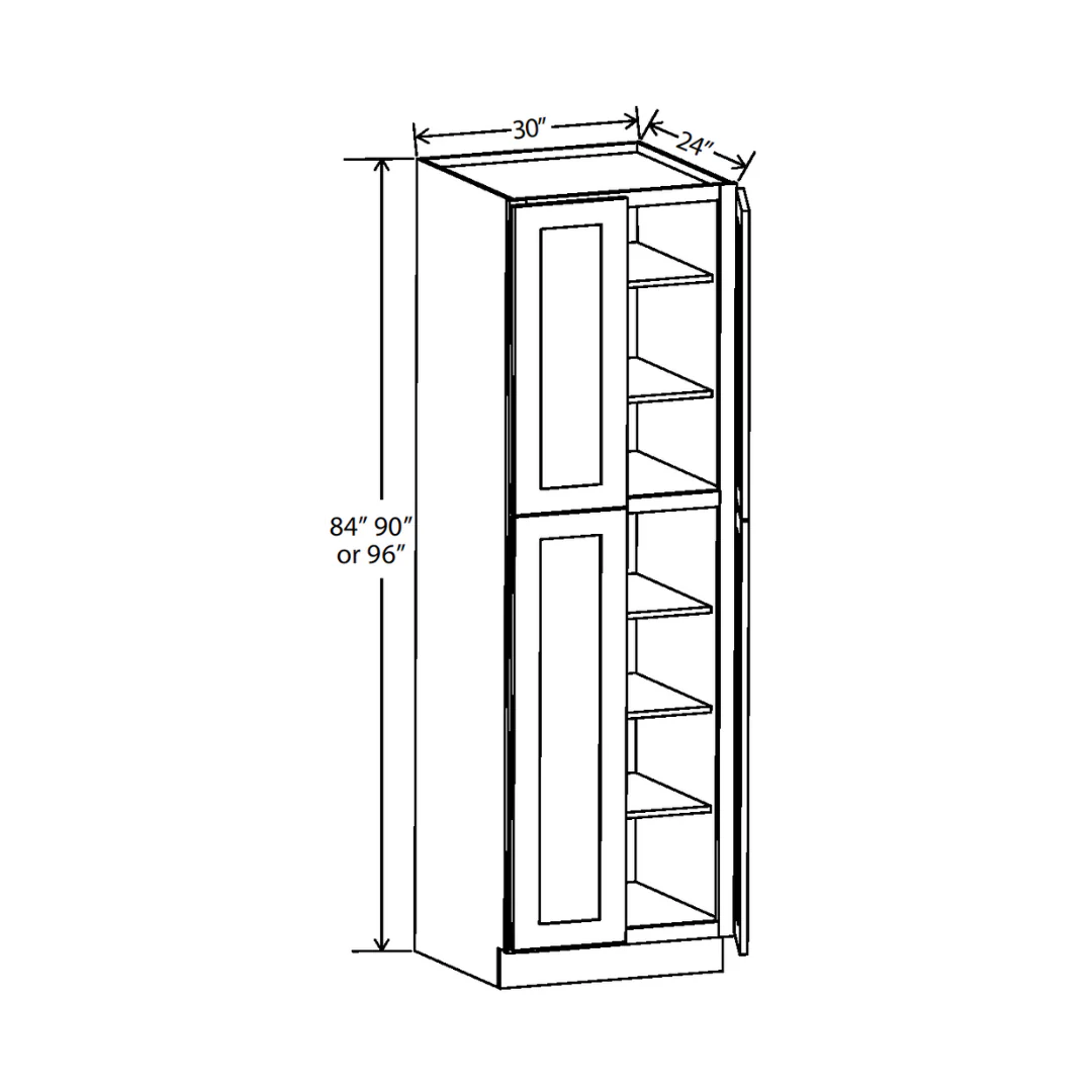 Tall Pantry Double Door