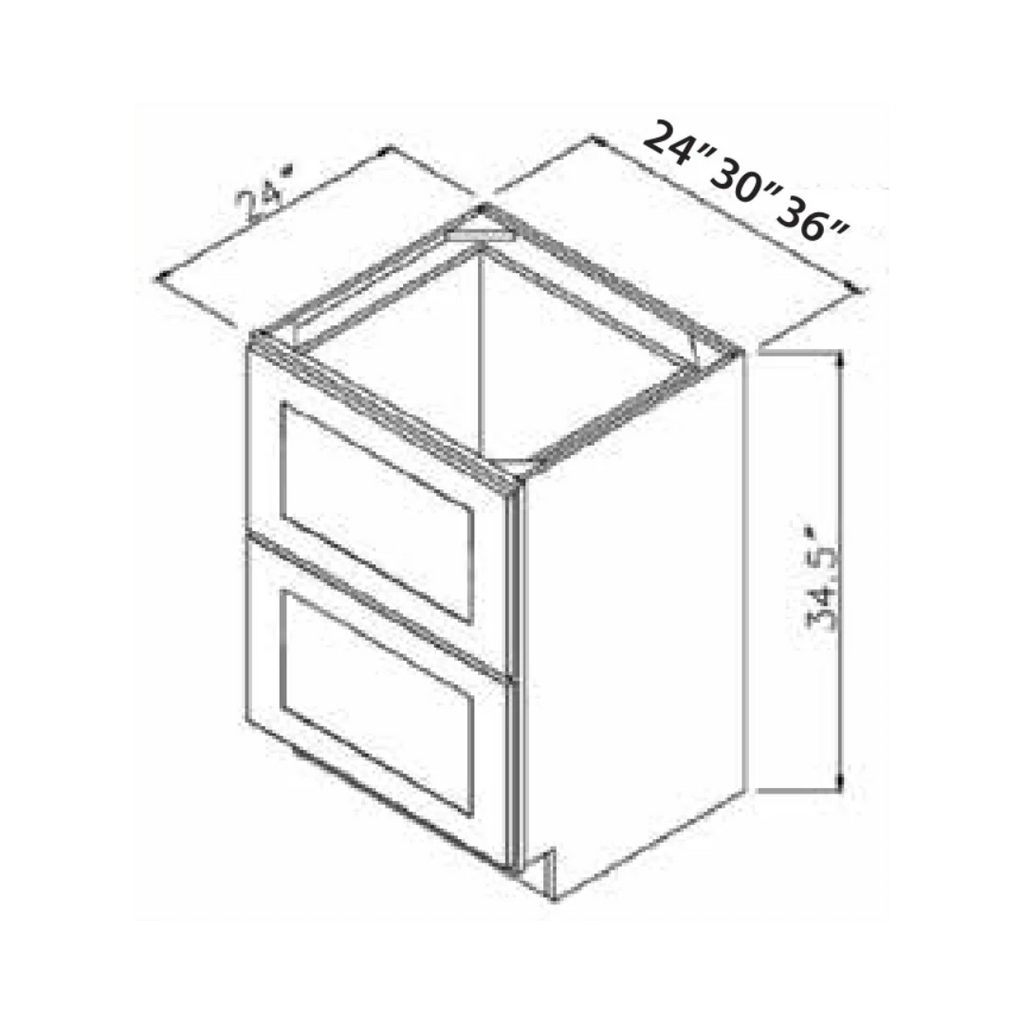 2 Drawer Base