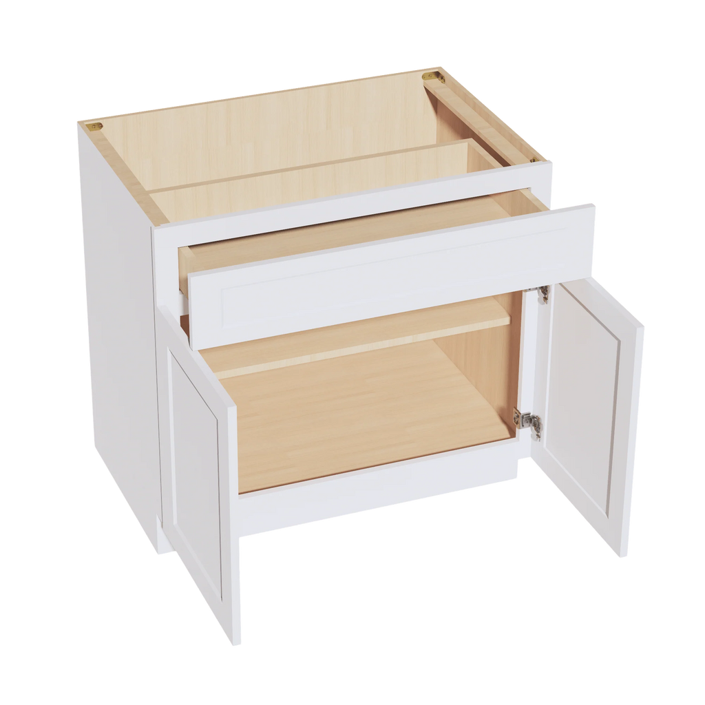 Double Doors/Single Drawer Base