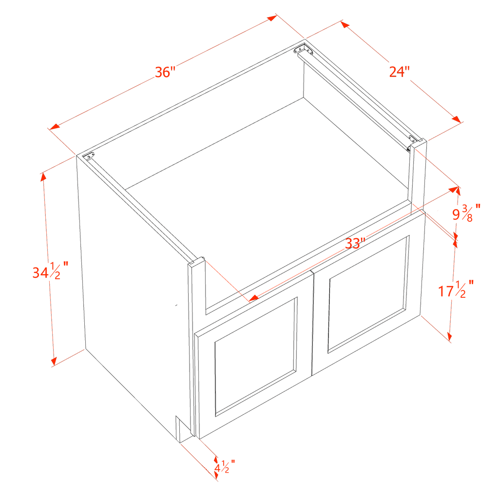 Farm Sink Base Cabinet