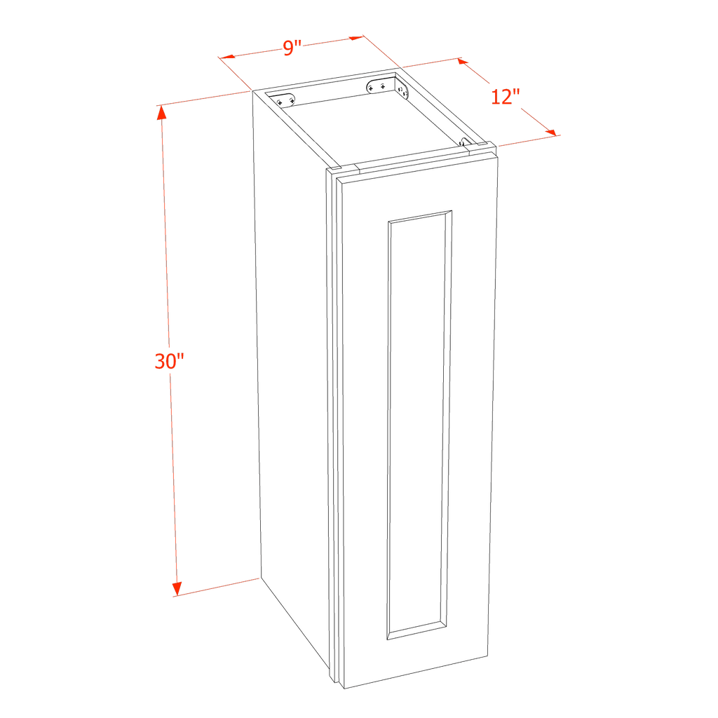 30"H Wall Cabinet (Single Door)