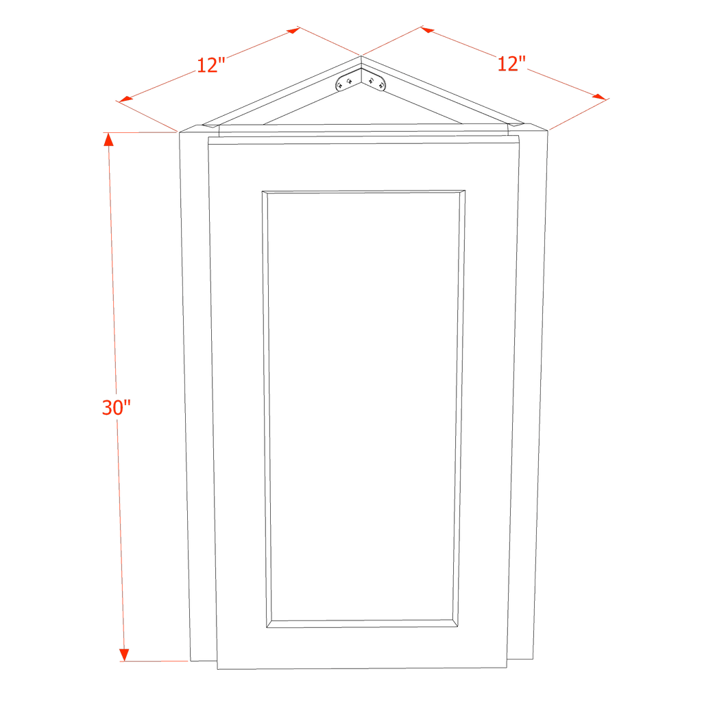 30''H 36''H 42''H Angle End Cabinet